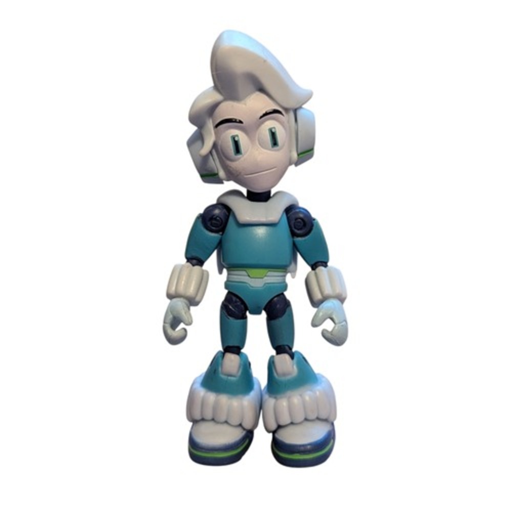 2018 Jakks Pacific Mega Man Fully Charged Ice Man Articulated Action Figure 4.5"